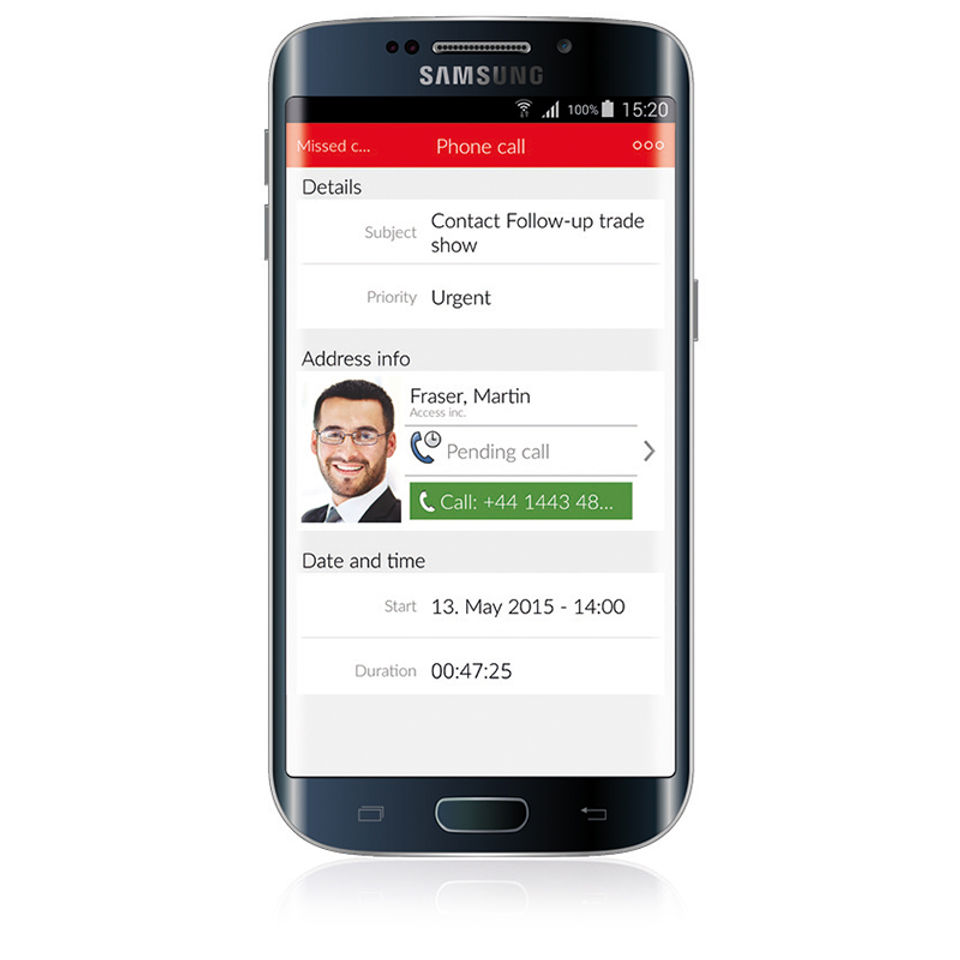 CAS CRM screenshot 1