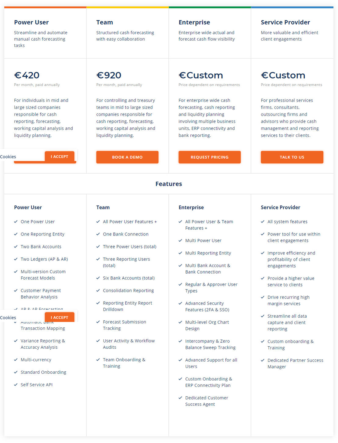 CashAnalytics pricing 1