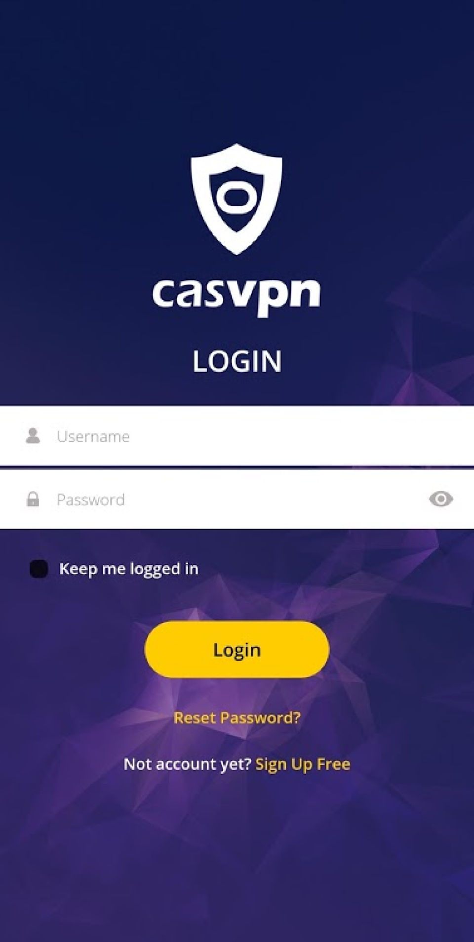 CASVPN screenshot 1