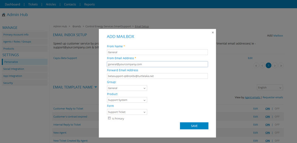 Cayzu Help Desk screenshot 1