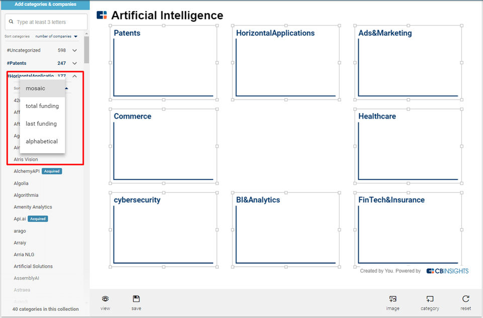 CB Insights screenshot 3