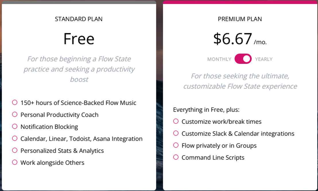 Centered pricing 1