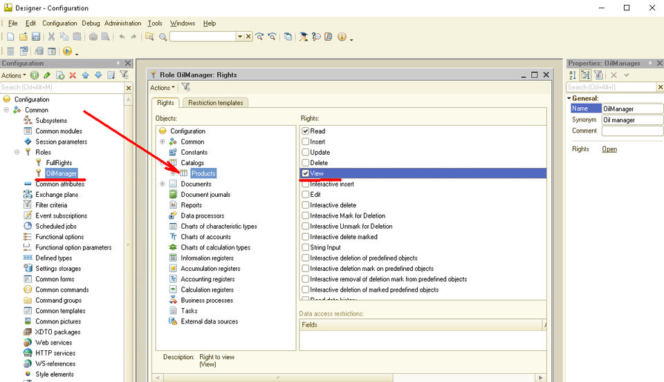 1C:Enterprise screenshot 2