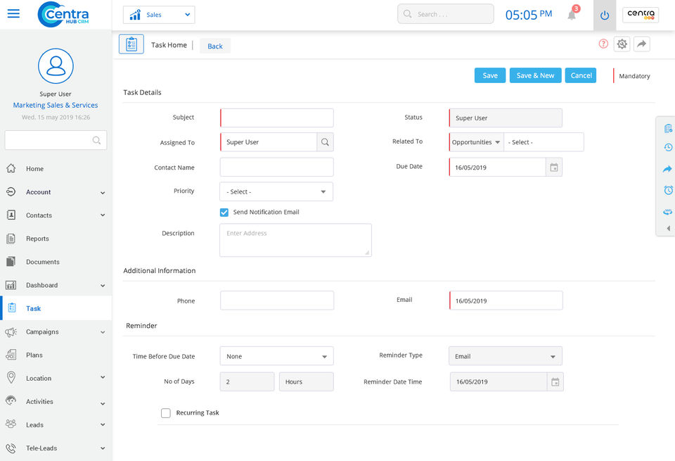 Centra Hub CRM screenshot 3