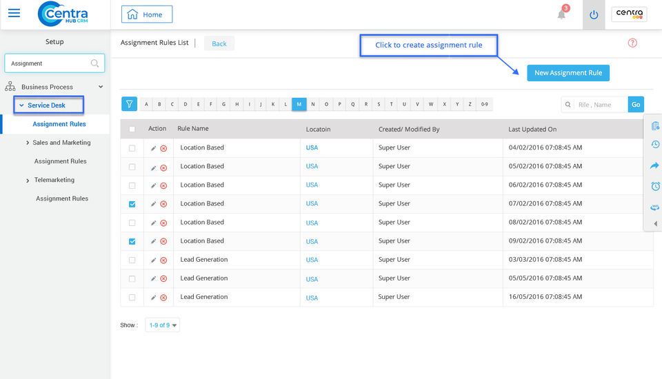 Centra Hub CRM screenshot 2