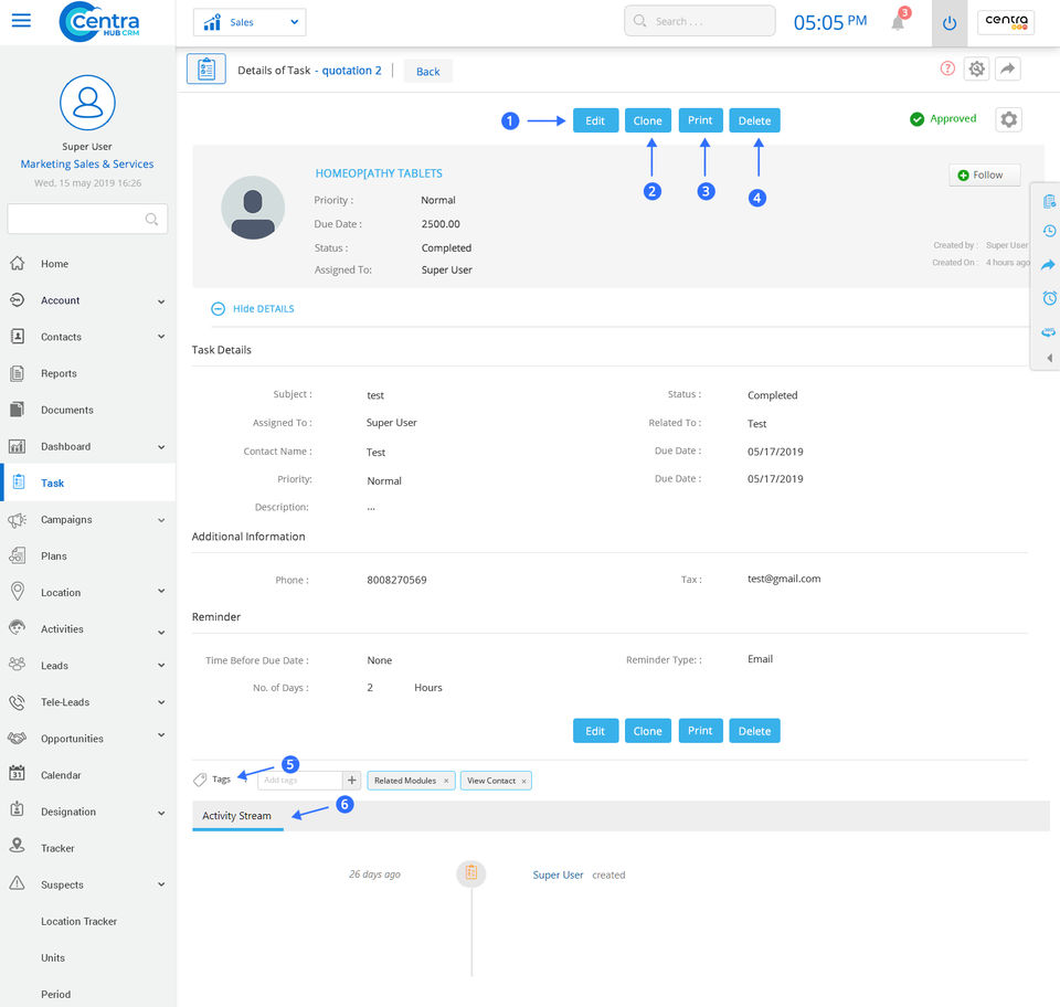 Centra Hub CRM screenshot 4