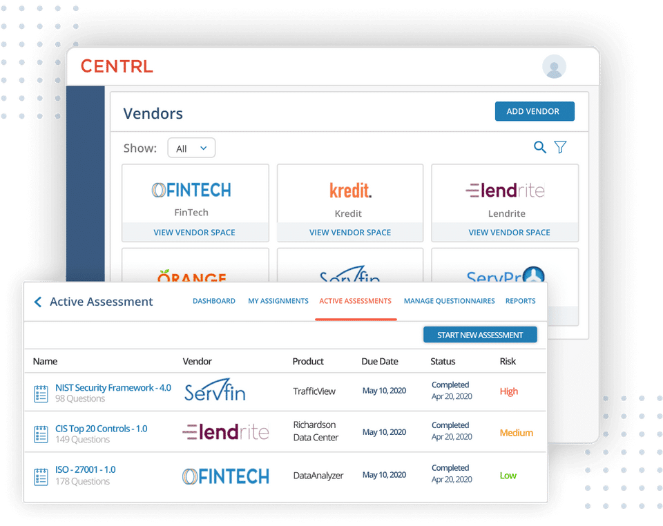 CENTRL Vendor360 screenshot 1