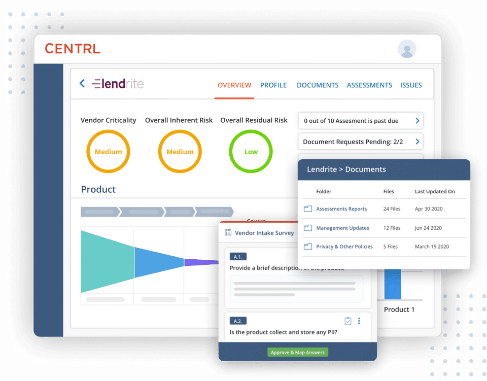 CENTRL Vendor360 screenshot 2
