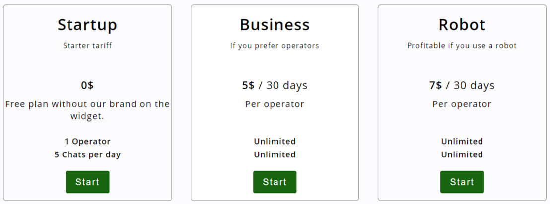 ChatAndBot pricing 1