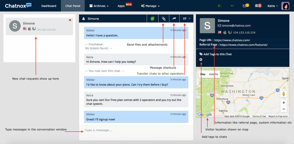 Chatnox screenshot 3