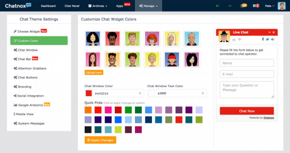 Chatnox screenshot 2