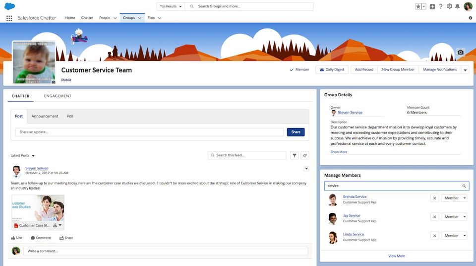 Chatter screenshot 1