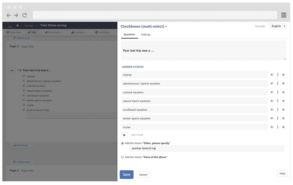 CheckMarket screenshot