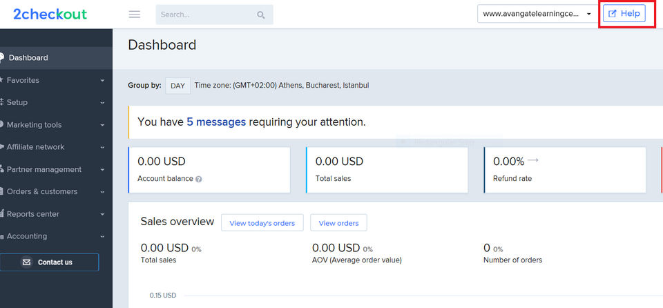 2Checkout screenshot 3