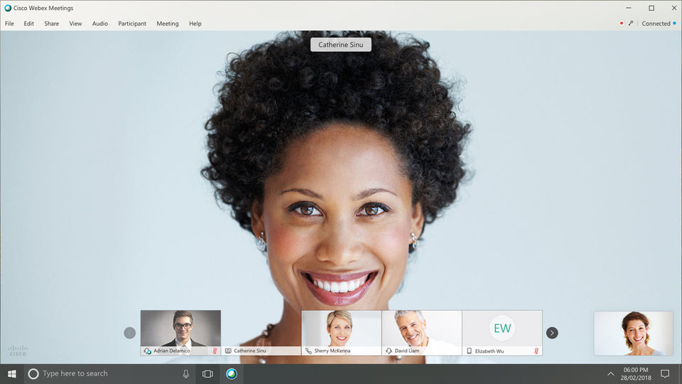 Cisco Webex Meetings screenshot 2