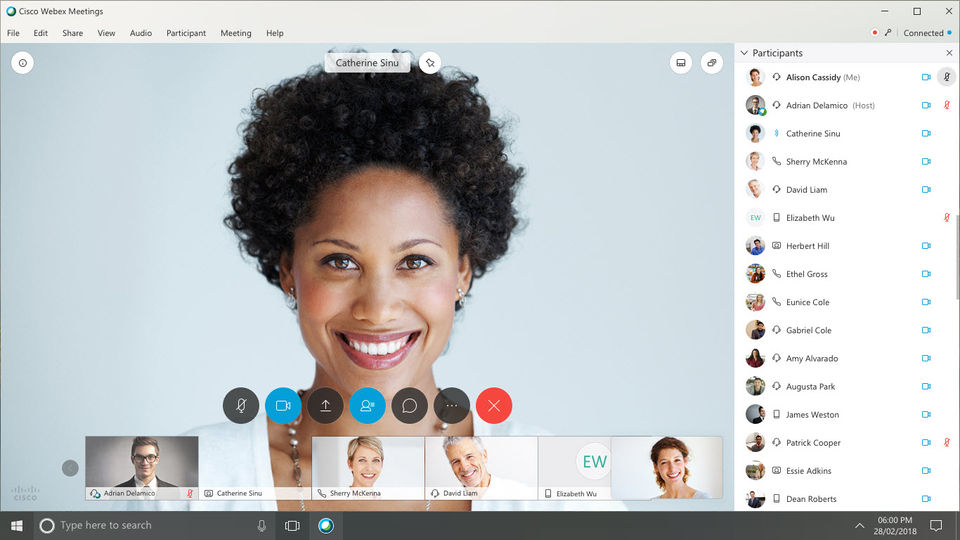 Cisco Webex Meetings screenshot 4