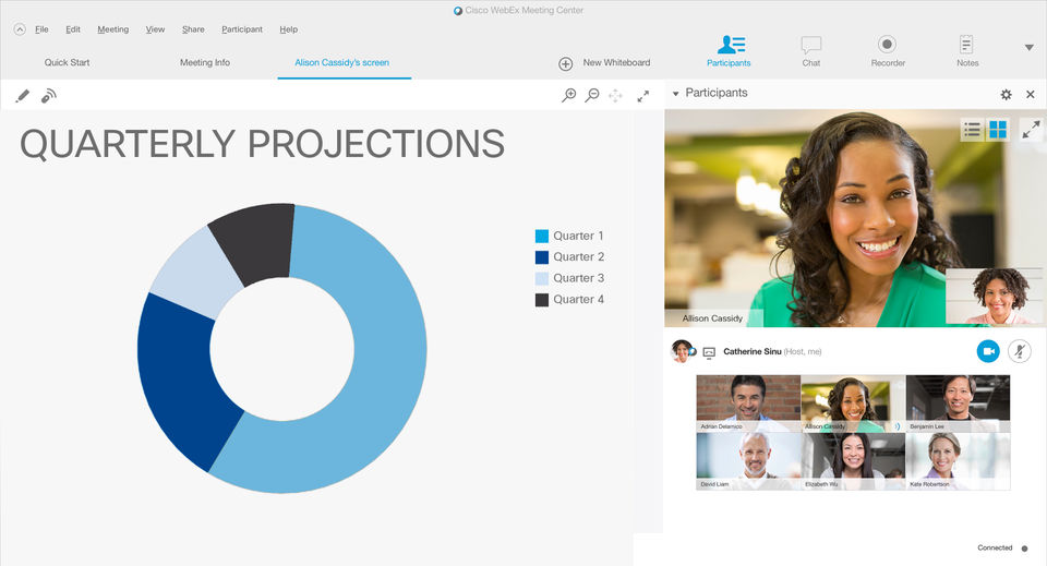 Cisco Webex Meetings screenshot 1