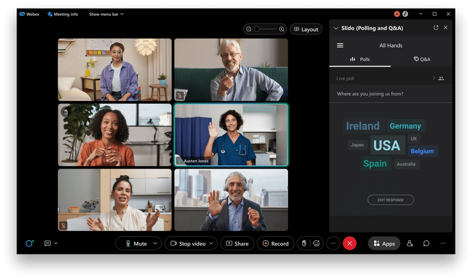 Cisco Webex Webinars (formerly Webex Events) screenshot 2