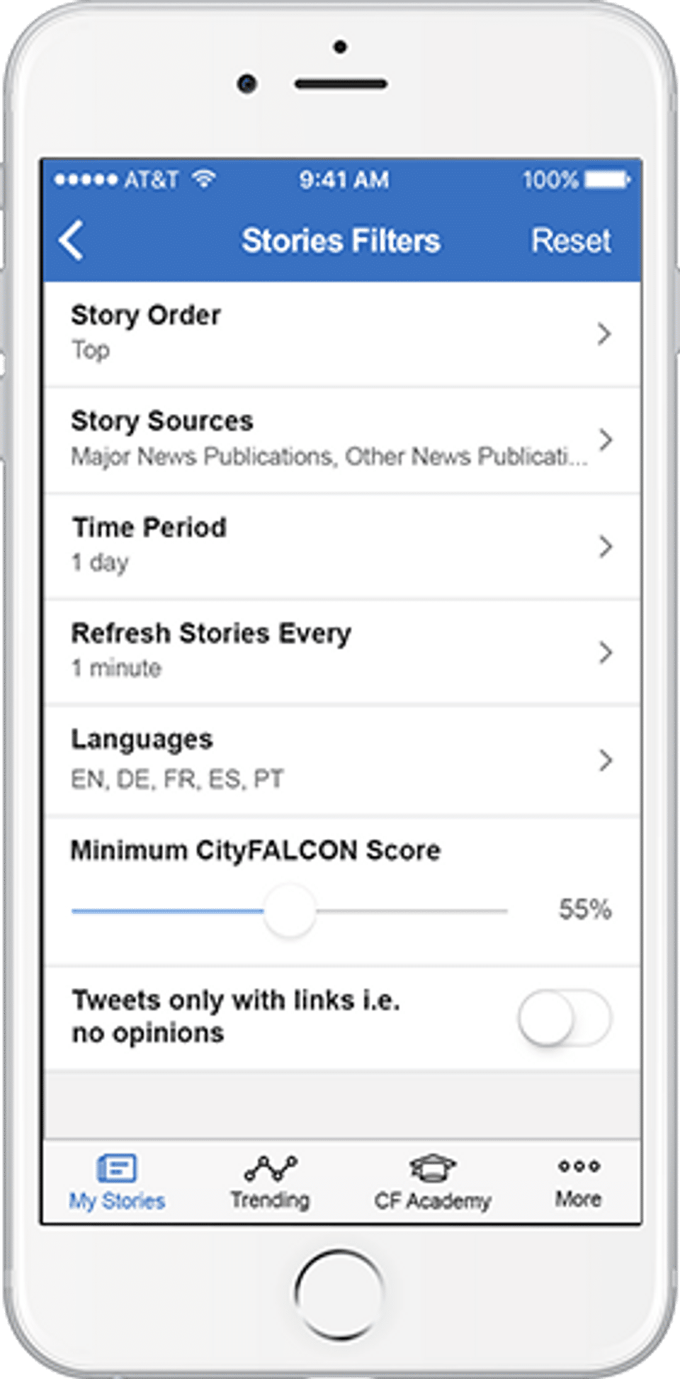 CityFALCON screenshot 4