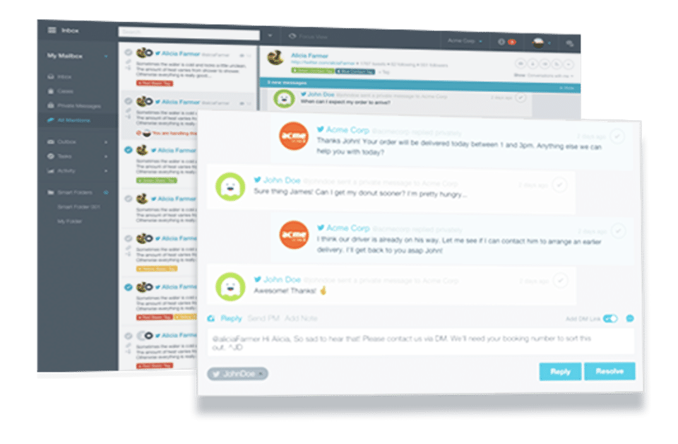 Clarabridge Engage screenshot 3