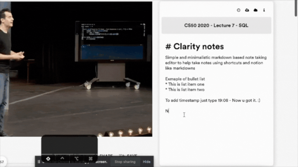 Clarity Notes screenshot 1