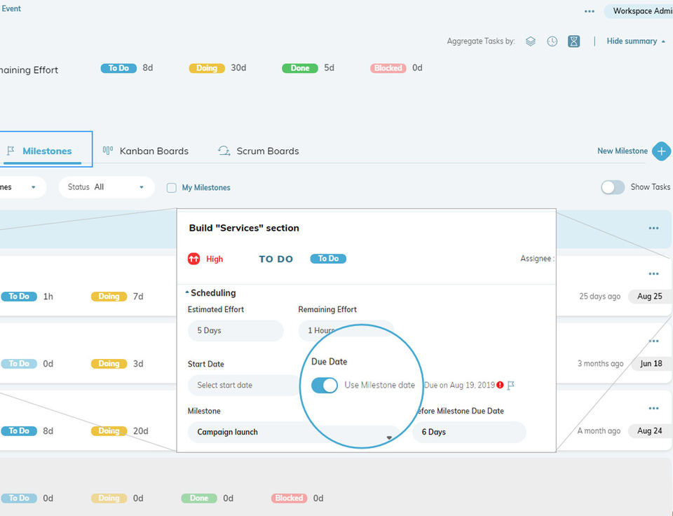 Clarizen One screenshot 3