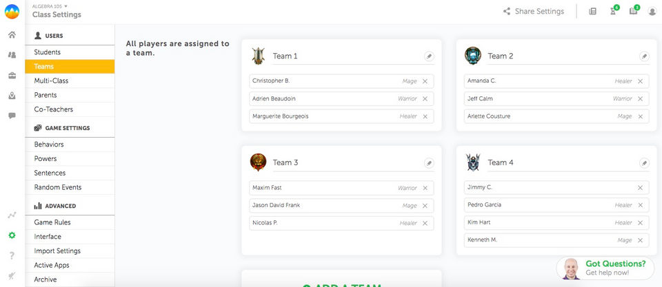 Classcraft screenshot 4