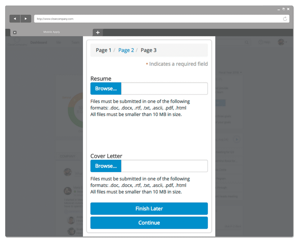 ClearCompany screenshot 4
