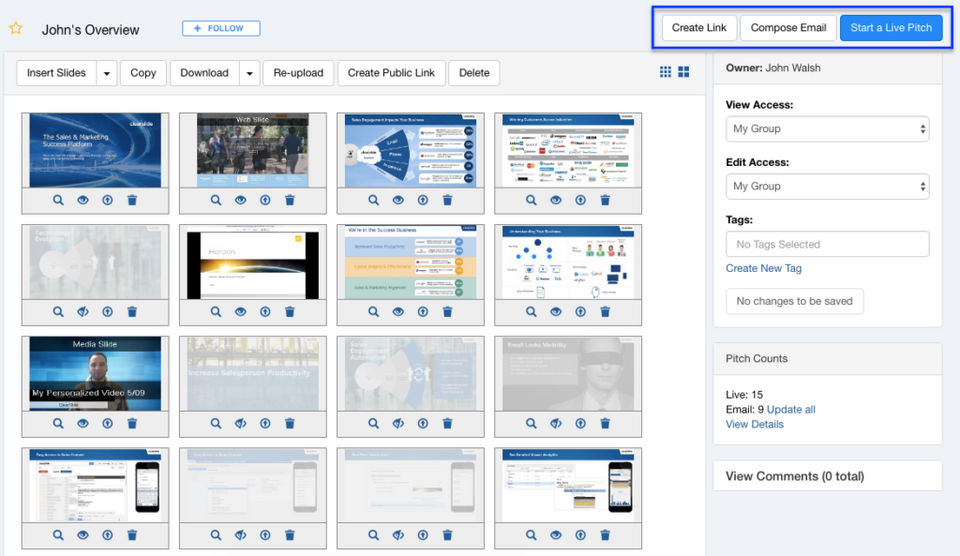 ClearSlide screenshot 2