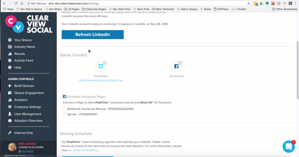 ClearView Social screenshot 2