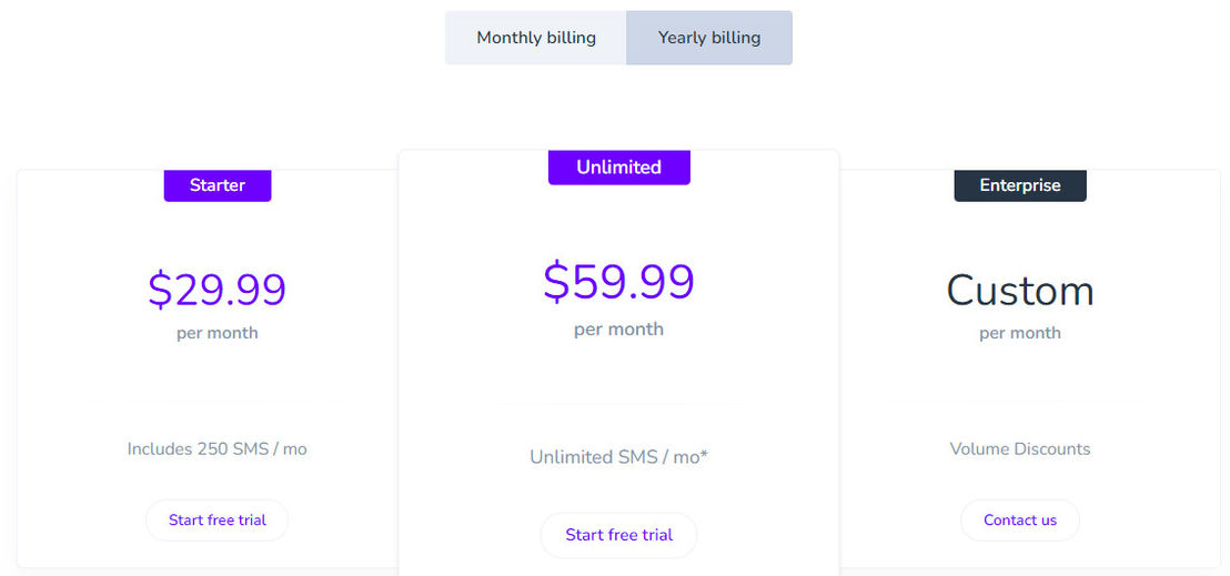 Clerk Chat pricing 2