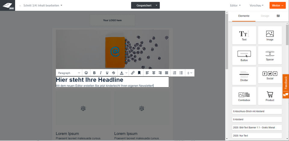 CleverReach screenshot 2