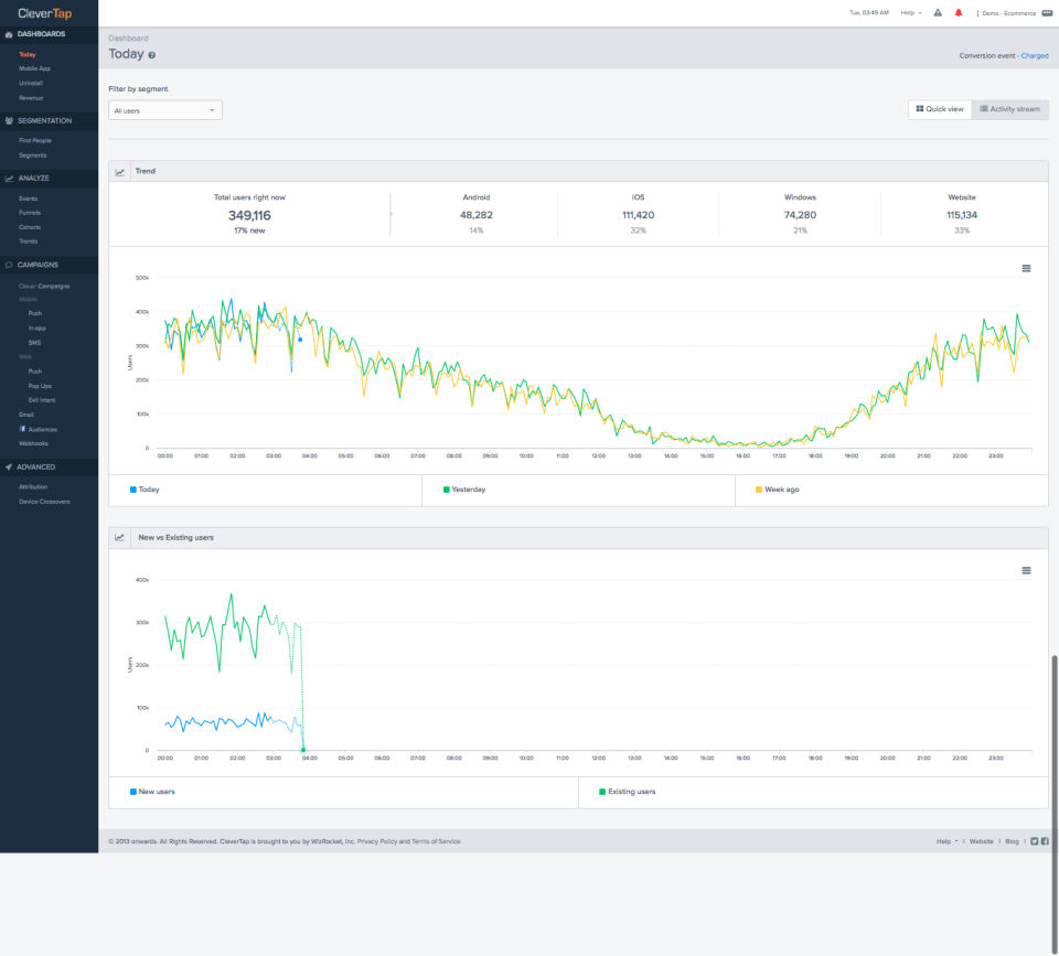 CleverTap screenshot 1