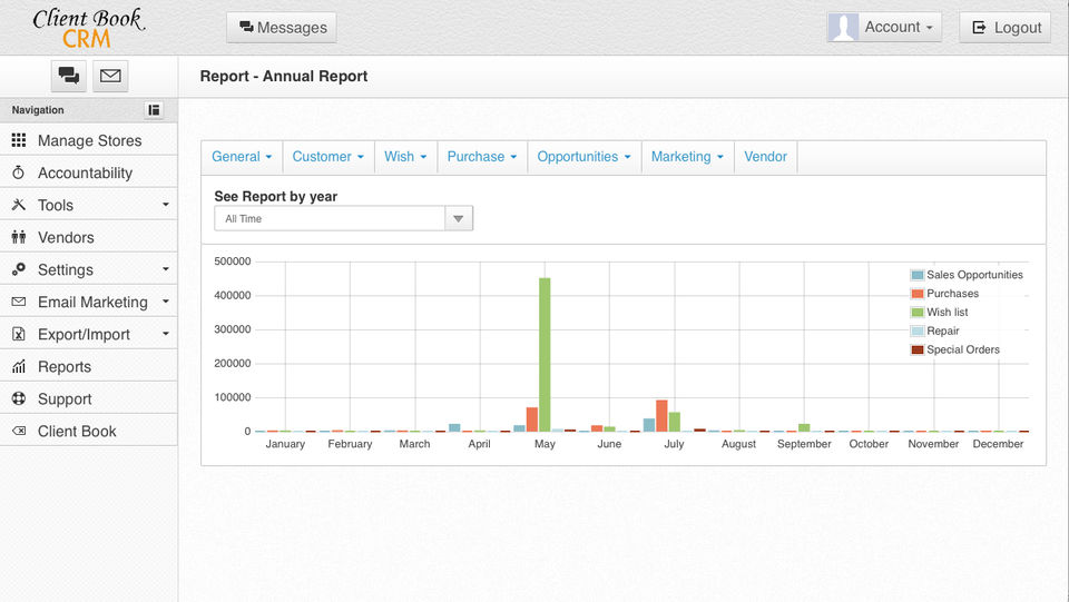 Client Book CRM screenshot 4