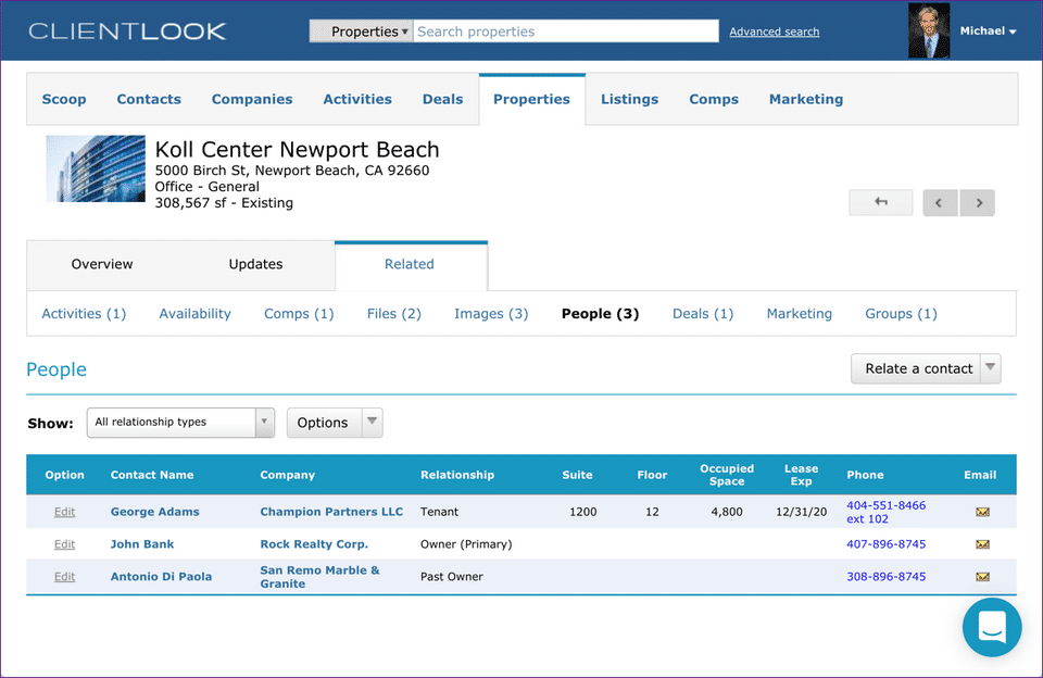ClientLook screenshot 2