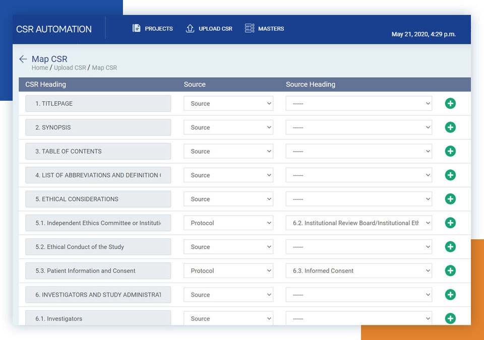 Clinion screenshot