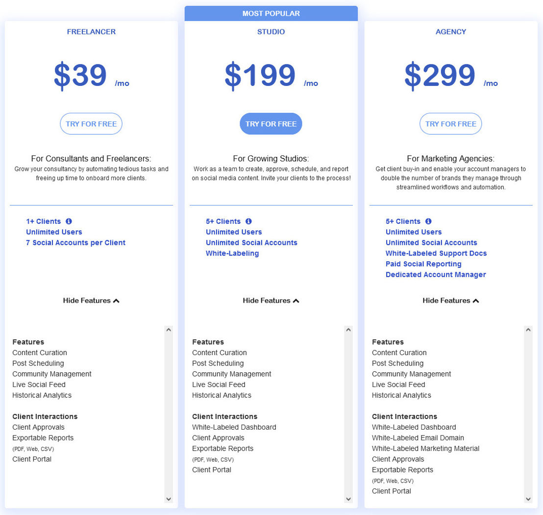 Cloud Campaign pricing 1