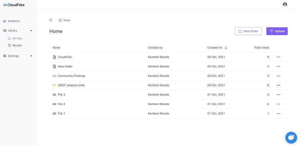CloudFiles screenshot 1