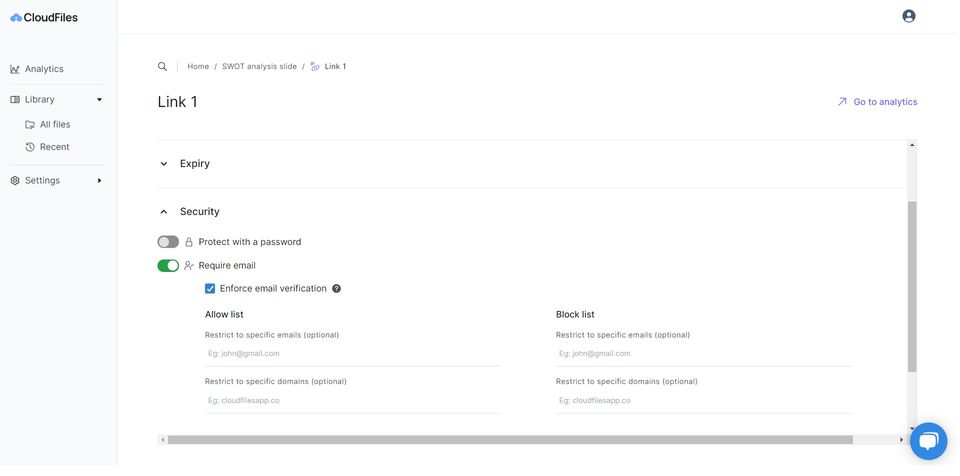 CloudFiles screenshot 2