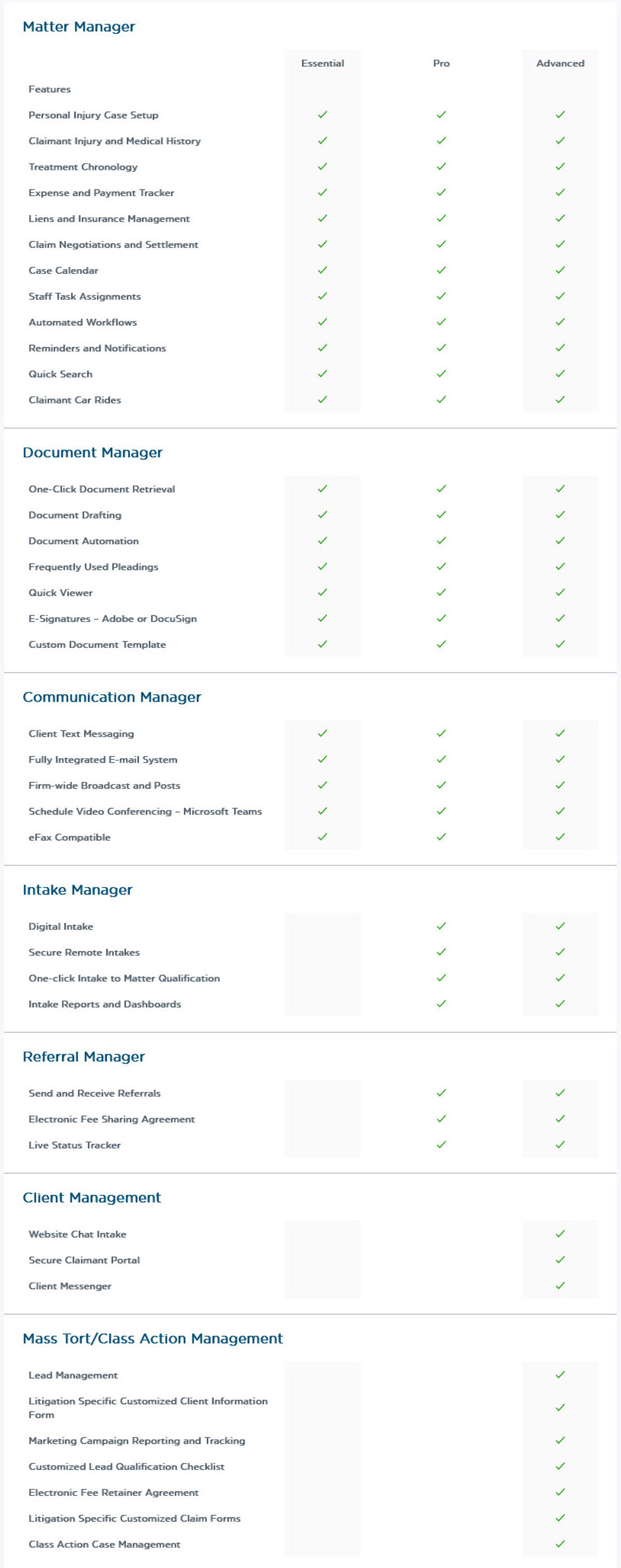 CloudLex pricing 1