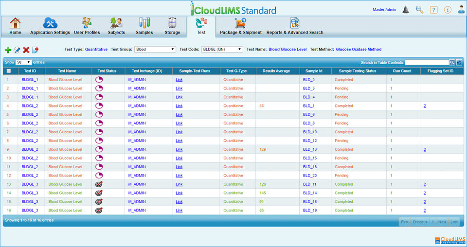 CloudLIMS screenshot 3