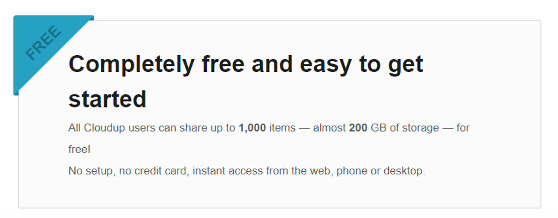 Cloudup pricing 1