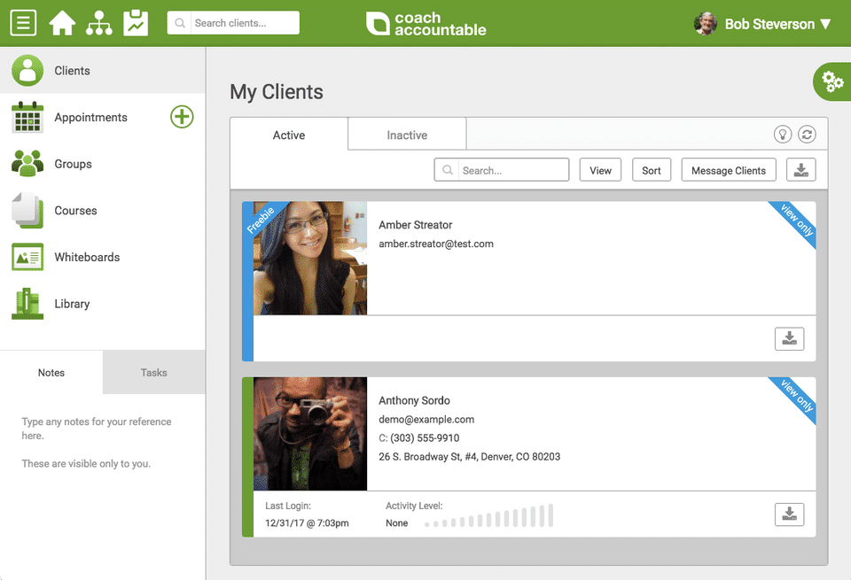 CoachAccountable screenshot 2