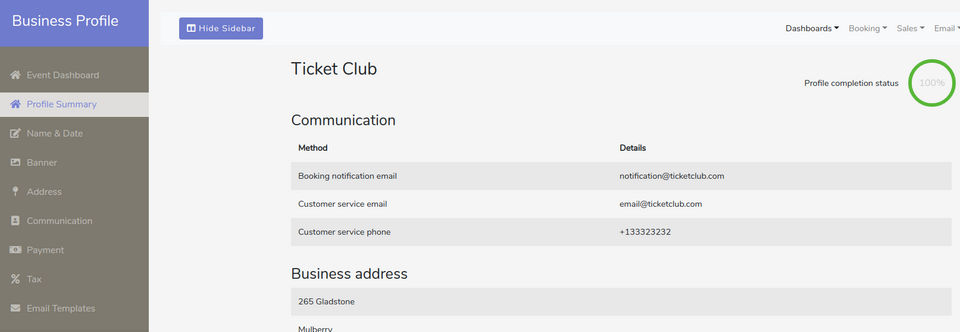 Coconut Tickets screenshot 1