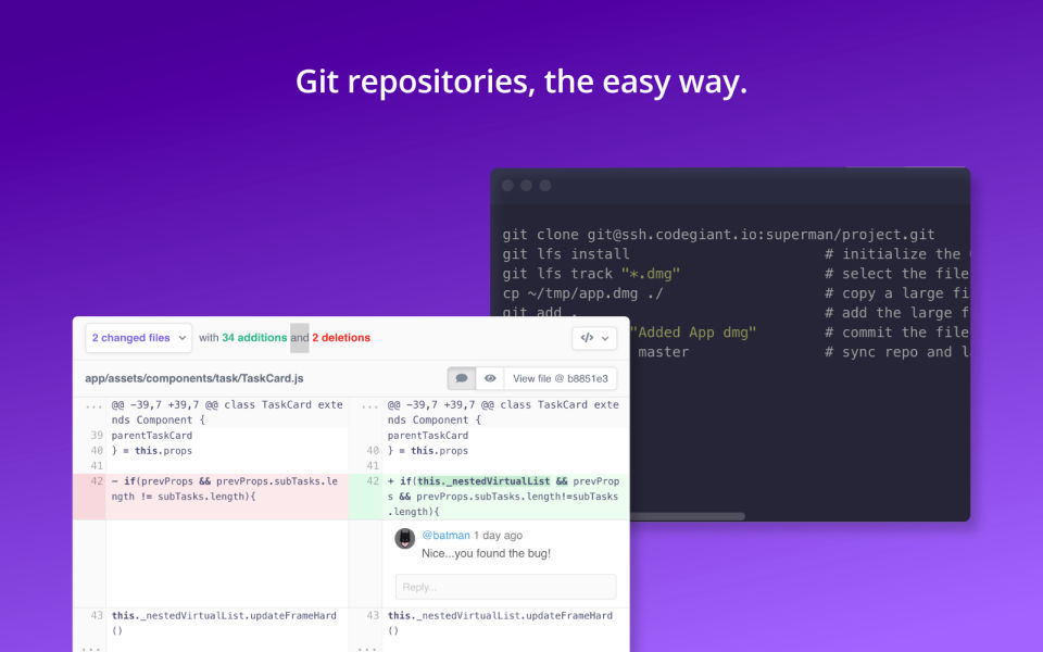 Codegiant screenshot 1
