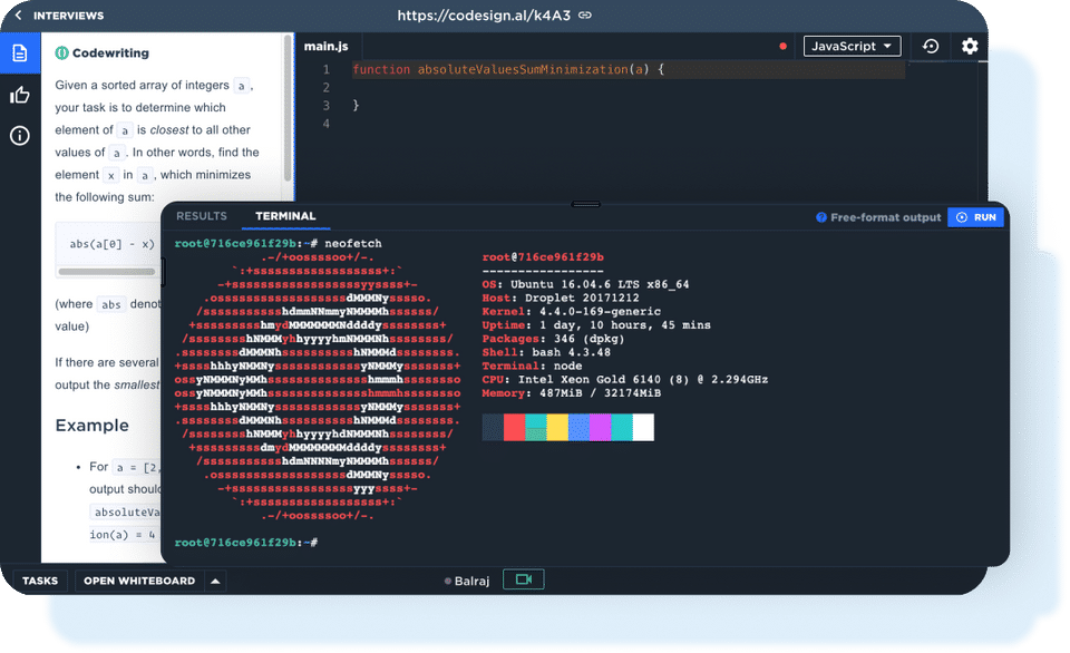 CodeSignal screenshot 4