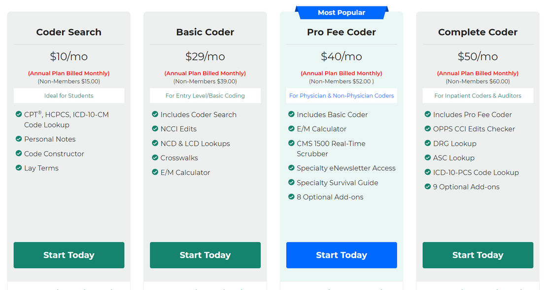 Codify pricing 1