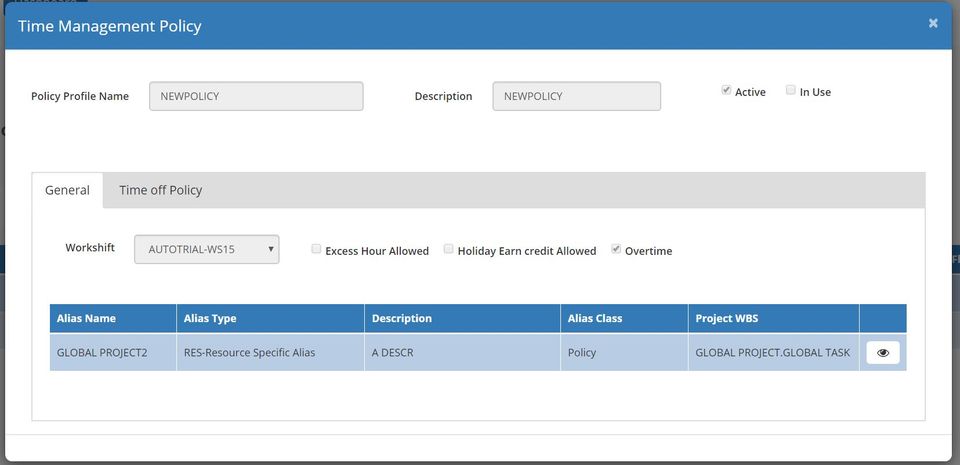 Coexsys Timekeeping screenshot 1