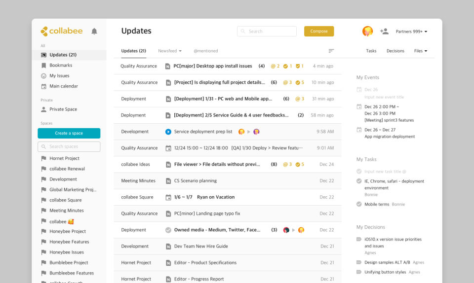 Collabee screenshot 3
