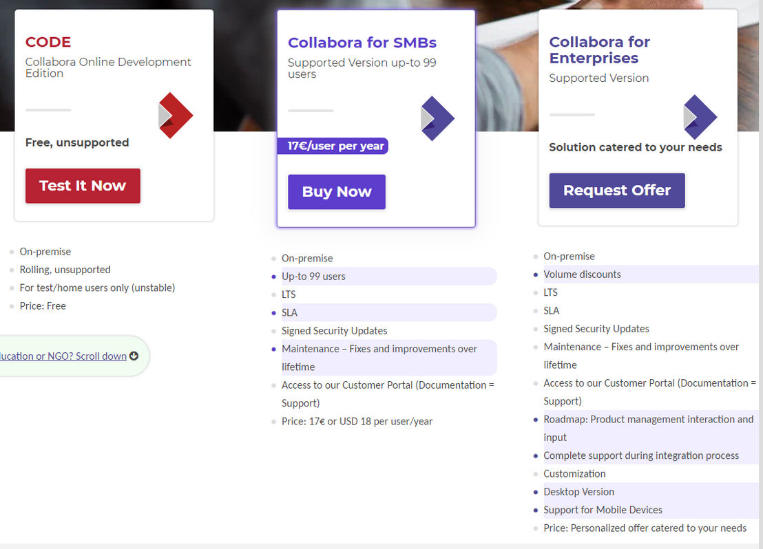 Collabora Online screenshot 1